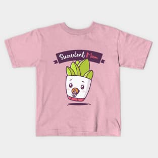 Succulent Mom Kids T-Shirt